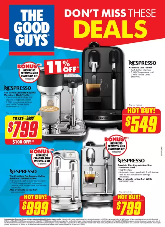 The Good Guys catalogue | Don't Miss These Deals | 2026-03-26T00:00:00.000Z - 2026-04-08T00:00:00.000Z