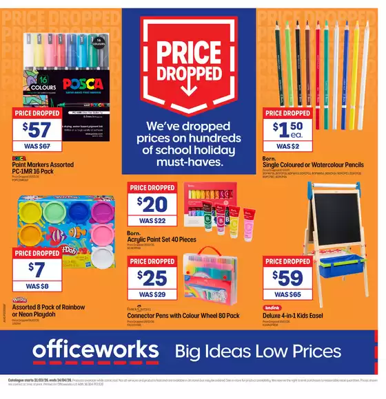 Officeworks catalogue in Cairns QLD | April Trade | 2026-03-31T00:00:00.000Z - 2026-04-14T00:00:00.000Z