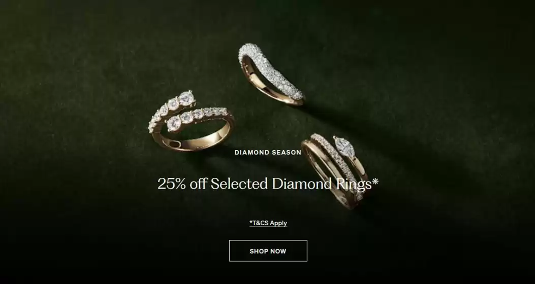 Michael Hill catalogue in Adelaide SA | 25% Off Selected Diamond Rings | 2026-03-30T00:00:00.000Z - 2026-04-13T00:00:00.000Z