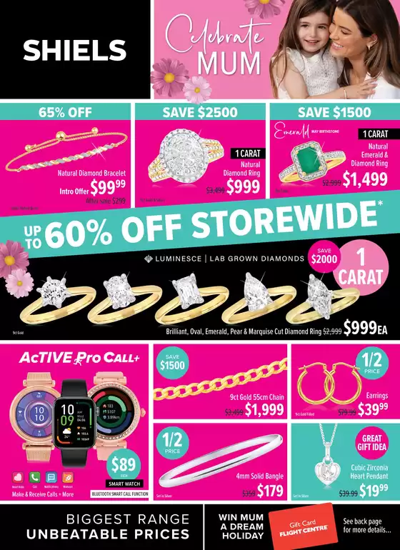 Shiels catalogue in Brisbane QLD | Celebrate Mum | 2026-04-01T00:00:00.000Z - 2026-05-10T00:00:00.000Z