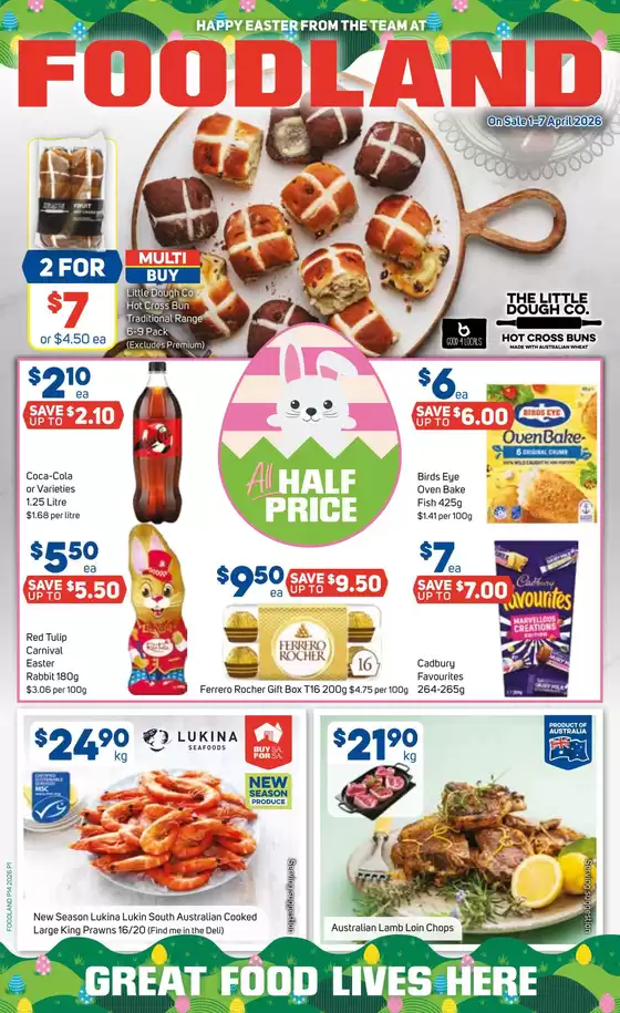 Foodland catalogue in Hervey Bay QLD | Catalogue Foodland | 2026-04-01T00:00:00.000Z - 2026-04-07T00:00:00.000Z