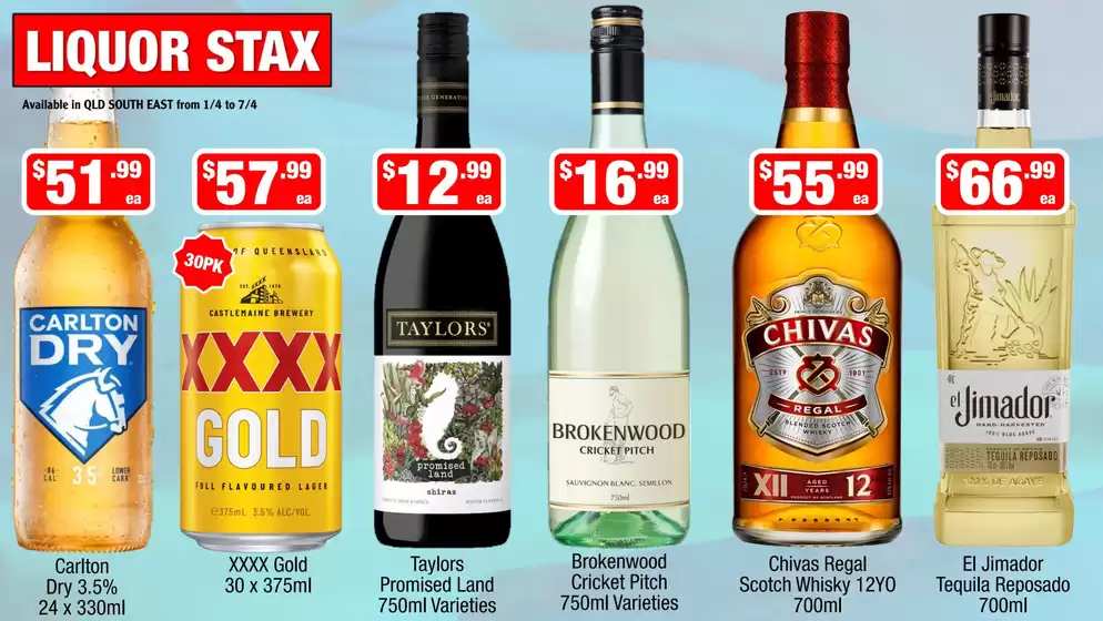 Liquor Stax catalogue | Top offers for thrifty shoppers | 2026-04-01T00:00:00.000Z - 2026-04-07T00:00:00.000Z