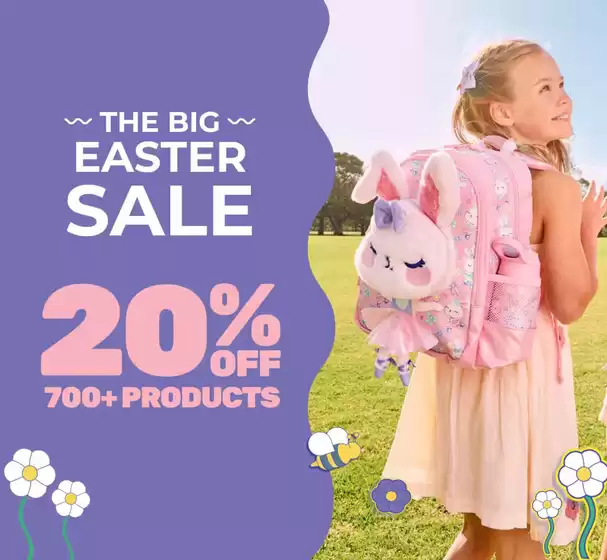 Smiggle catalogue in Brisbane QLD | The Big Easter Sale | 2026-04-01T00:00:00.000Z - 2026-04-12T00:00:00.000Z