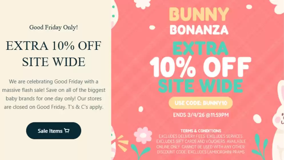 Baby Kingdom catalogue in Longford TAS | Good Friday Sale! | 2026-04-02T00:00:00.000Z - 2026-04-03T00:00:00.000Z