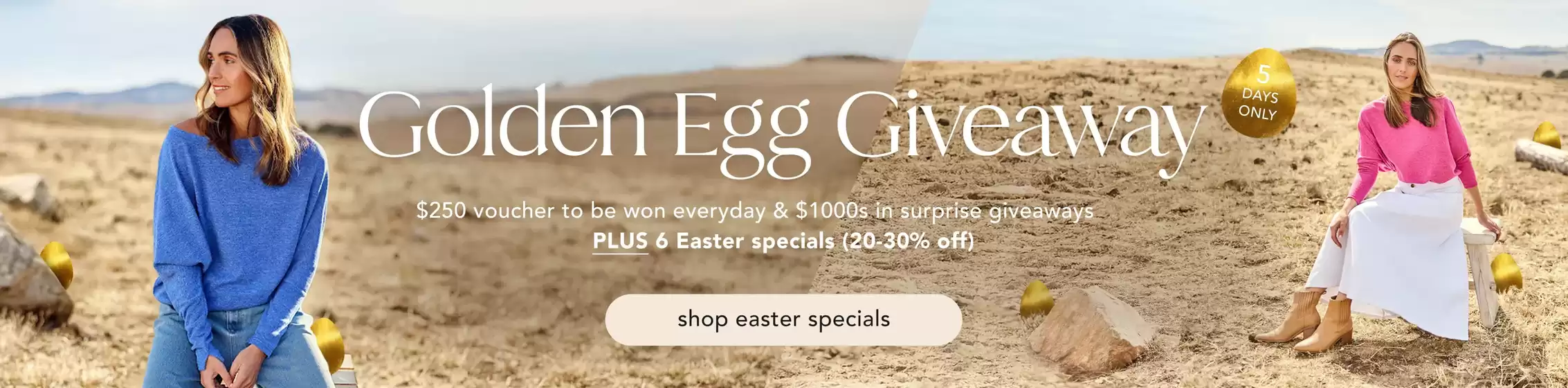 Birdsnest catalogue | Golden Egg Giveaway | 2026-04-02T00:00:00.000Z - 2026-04-12T00:00:00.000Z