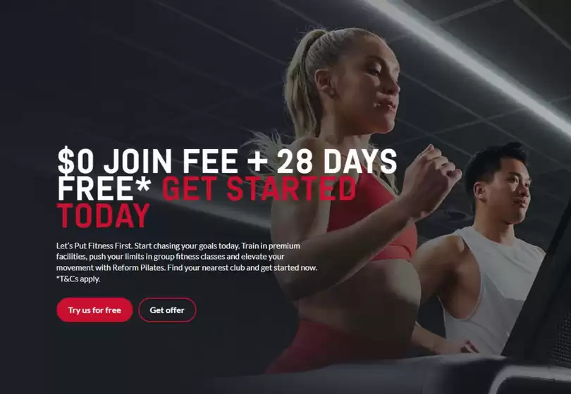 Fitness First catalogue in Grafton NSW | $0 Join Fee + 28 Days Free | 2026-04-02T00:00:00.000Z - 2026-04-19T00:00:00.000Z
