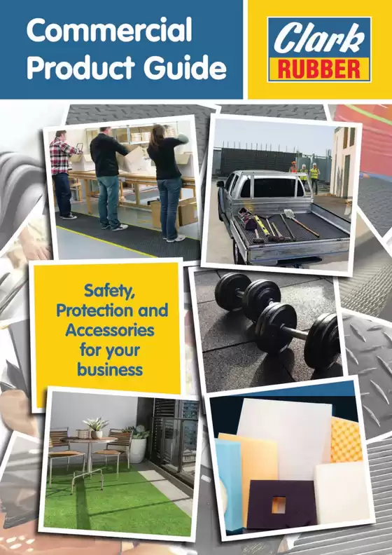Clark Rubber catalogue in Sydney NSW | Commercial Product Guide | 2026-04-02T00:00:00.000Z - 2026-12-31T00:00:00.000Z