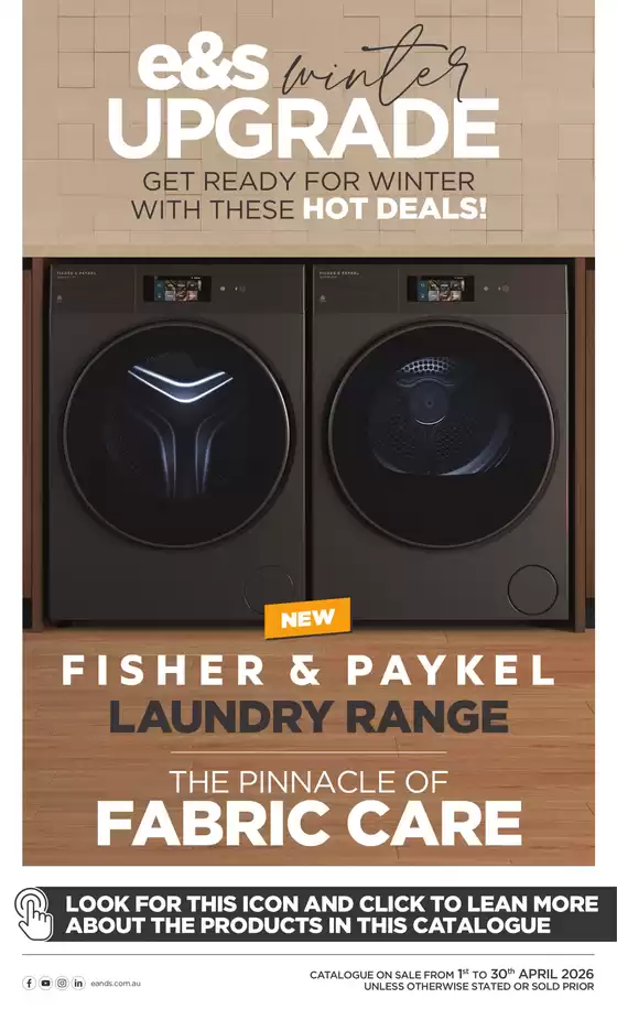 E&S catalogue in Sydney NSW | April Catalogue | 2026-04-02T00:00:00.000Z - 2026-04-30T00:00:00.000Z