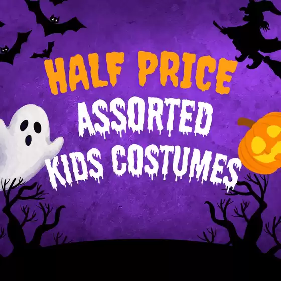 Lincraft catalogue in Queanbeyan NSW | Half Price Assorted Kids Costumes | 2025-10-27T00:00:00.000Z - 2025-10-31T00:00:00.000Z