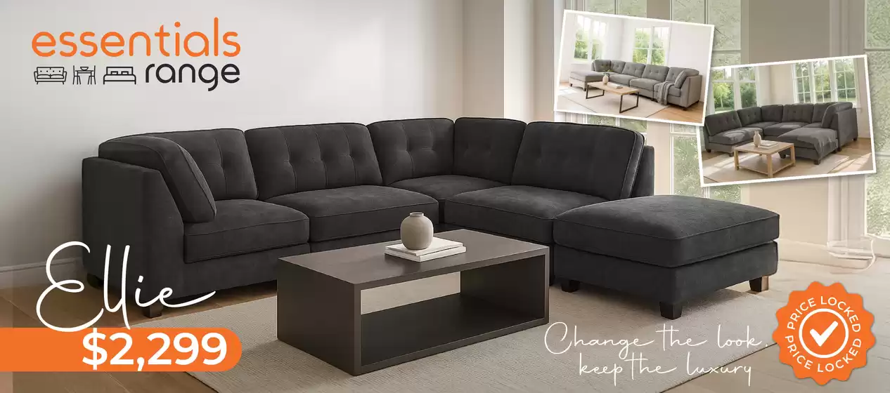 Furniture One catalogue | Essentials Range | 2025-10-27T00:00:00.000Z - 2025-11-27T00:00:00.000Z