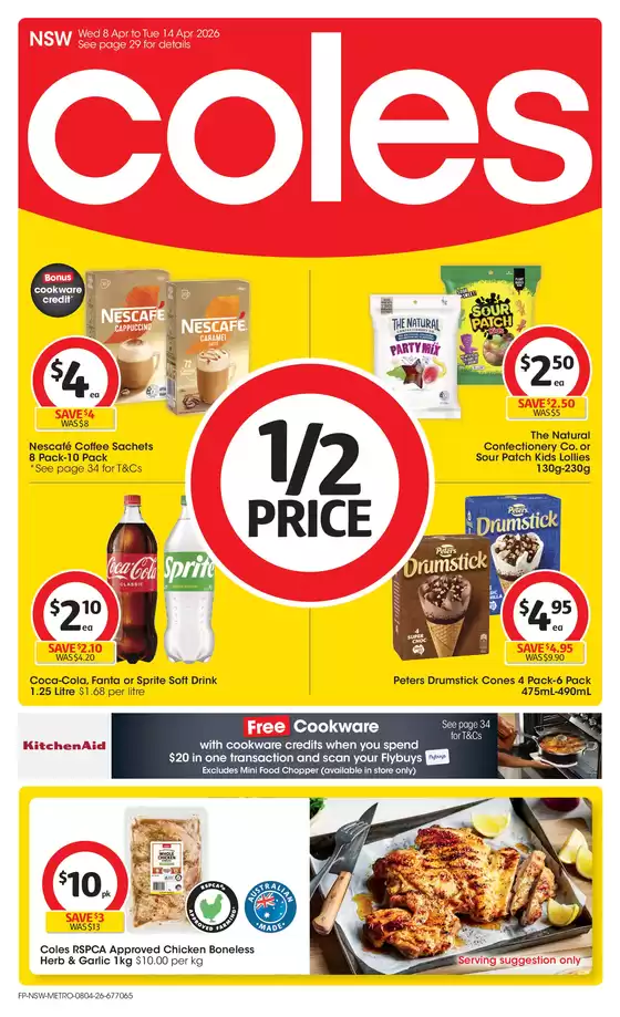 Coles catalogue in Blacktown NSW | Coles Catalogue - 8th April | 2026-04-08T00:00:00.000Z - 2026-04-14T00:00:00.000Z