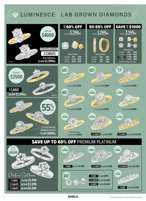 Shiels: Pre-Christmas Savings