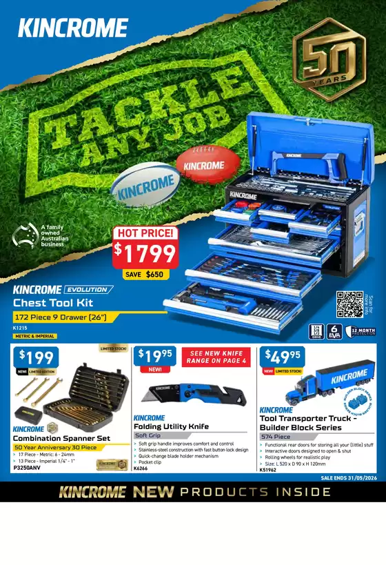 Kincrome catalogue | Tool Sale Catalogue  | 2026-04-07T00:00:00.000Z - 2026-05-31T00:00:00.000Z
