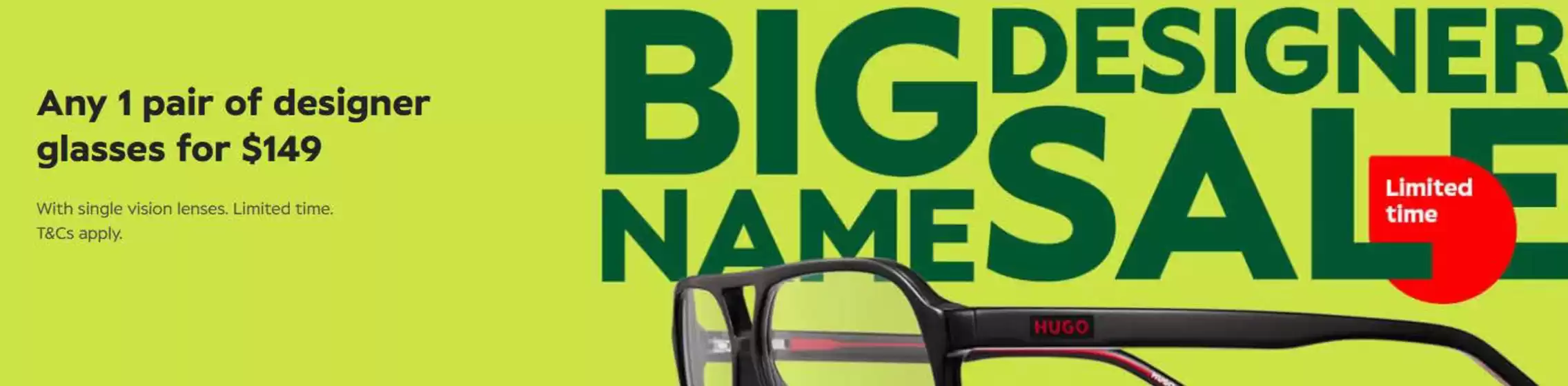 Specsavers catalogue | Big Designer Name Sale | 2026-04-07T00:00:00.000Z - 2026-04-20T00:00:00.000Z