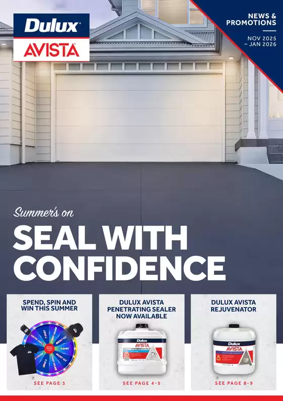Dulux catalogue | Summer's ON Seal With Confidence | 2025-11-01T00:00:00.000Z - 2026-01-31T00:00:00.000Z