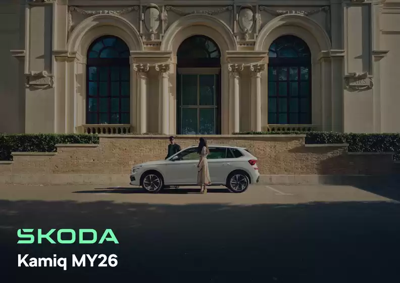 Skoda catalogue | MY26 Kamiq Spec Sheet | 2026-04-08T00:00:00.000Z - 2026-04-22T00:00:00.000Z