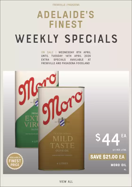 Adelaide's finest catalogue in Perth WA | Adelaides Finest catalogue specials | 2026-04-08T00:00:00.000Z - 2026-04-14T00:00:00.000Z