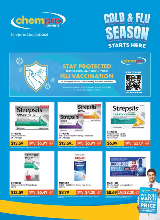 Chempro catalogue in Perth WA | Cold & Flu Season Starts Here | 2026-04-08T00:00:00.000Z - 2026-04-22T00:00:00.000Z