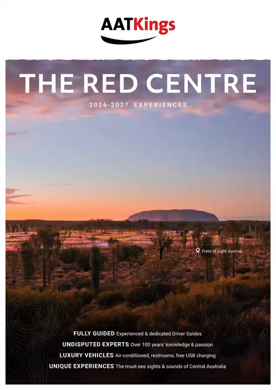 AAT Kings catalogue in Willoughby NSW | The Red Centre 2026/27 | 2026-04-08T00:00:00.000Z - 2027-12-31T00:00:00.000Z