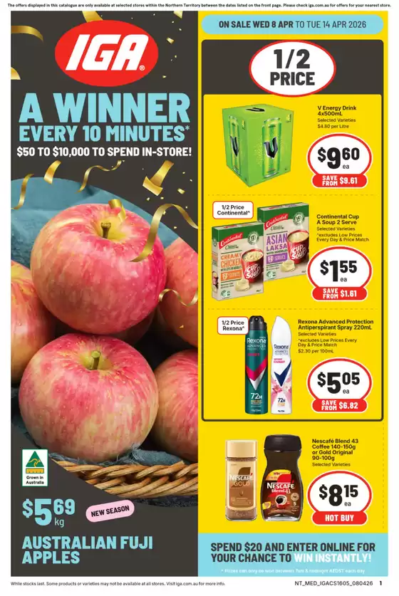 IGA catalogue | Great offer for bargain hunters | 2026-04-08T00:00:00.000Z - 2026-04-14T00:00:00.000Z