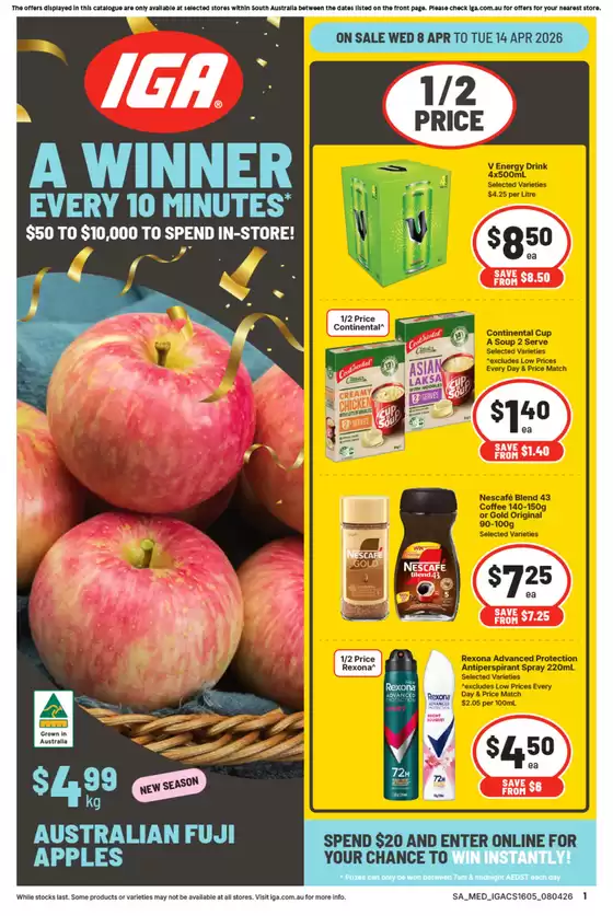 IGA catalogue | Top offers for all bargain hunters | 2026-04-08T00:00:00.000Z - 2026-04-14T00:00:00.000Z