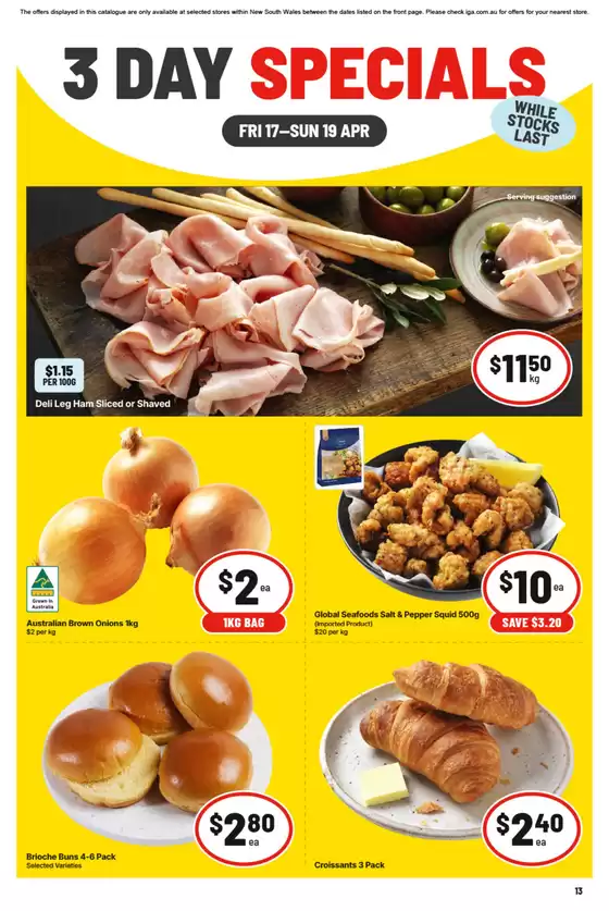 IGA catalogue | Great discounts on selected products | 2026-04-17T00:00:00.000Z - 2026-04-19T00:00:00.000Z