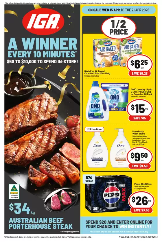IGA catalogue | Discounts and promotions | 2026-04-15T00:00:00.000Z - 2026-04-21T00:00:00.000Z