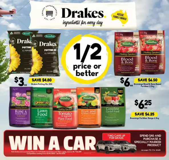 Drakes catalogue in Sydney NSW | Specials available in Queensland | 2026-04-15T00:00:00.000Z - 2026-04-21T00:00:00.000Z
