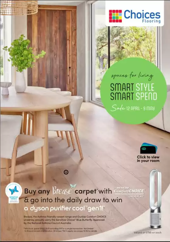 Choices Flooring catalogue | Smart Style, Smart Spend | 2026-04-14T00:00:00.000Z - 2026-05-09T00:00:00.000Z