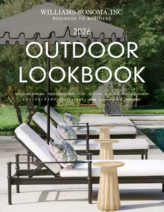 West Elm catalogue | Outdoor Lookbook 2026 | 2026-04-14T00:00:00.000Z - 2026-12-31T00:00:00.000Z
