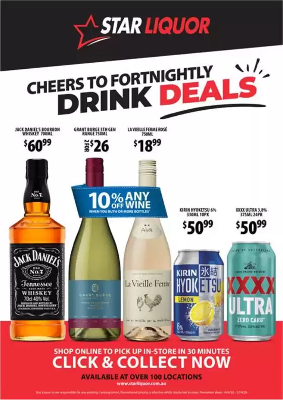 Star Liquor catalogue | Fortnightly Catalogue | 2026-04-14T00:00:00.000Z - 2026-04-27T00:00:00.000Z