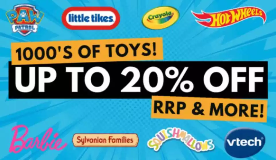 Mr Toys Toyworld catalogue in Sandstone Point QLD | Up To 20% Off | 2026-04-14T00:00:00.000Z - 2026-04-28T00:00:00.000Z