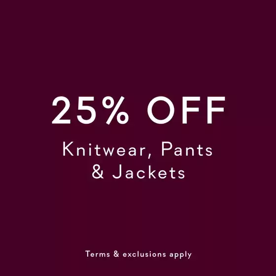 Sportscraft catalogue | 25% Off Knitwear, Pants & Jackets | 2026-04-14T00:00:00.000Z - 2026-04-28T00:00:00.000Z