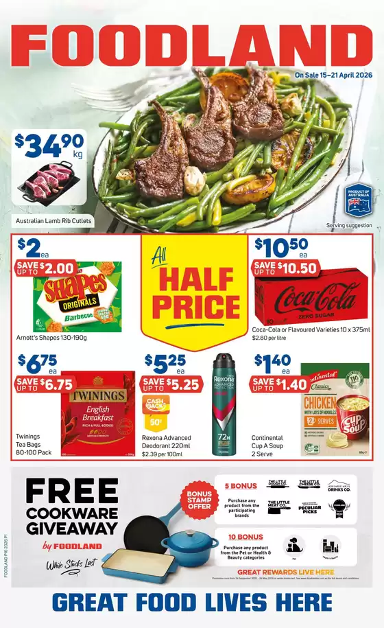 Foodland catalogue in Perth WA | Catalogue Foodland | 2026-04-15T00:00:00.000Z - 2026-04-21T00:00:00.000Z