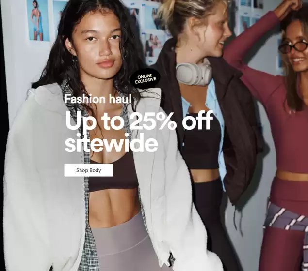 Cotton On Body catalogue | Up To 25% Off Sitewide | 2026-04-15T00:00:00.000Z - 2026-04-29T00:00:00.000Z