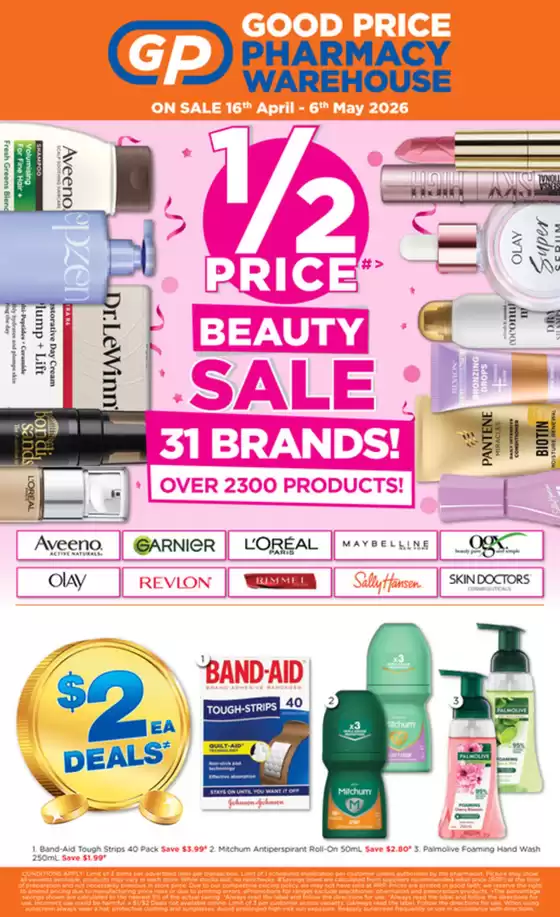 Good Price Pharmacy catalogue | Beauty Sale | 2026-04-16T00:00:00.000Z - 2026-05-06T00:00:00.000Z