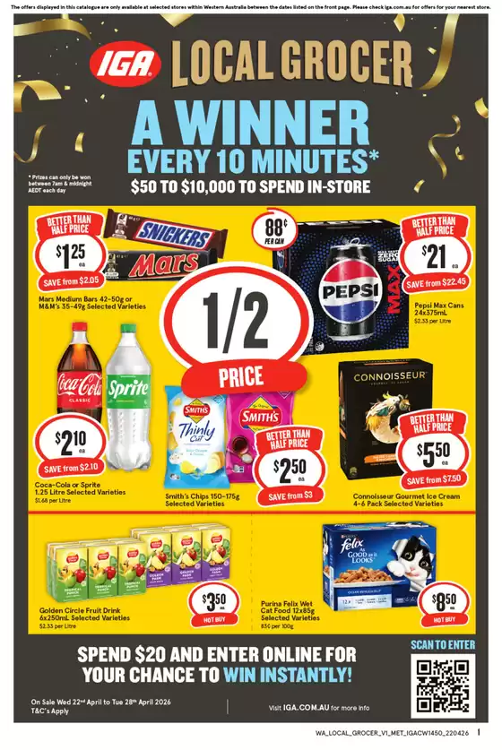 IGA catalogue | Discover attractive offers | 2026-04-22T00:00:00.000Z - 2026-04-28T00:00:00.000Z