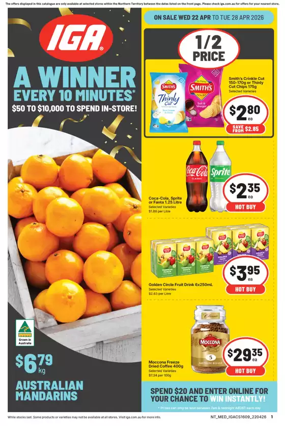 IGA catalogue | Our best bargains | 2026-04-22T00:00:00.000Z - 2026-04-28T00:00:00.000Z