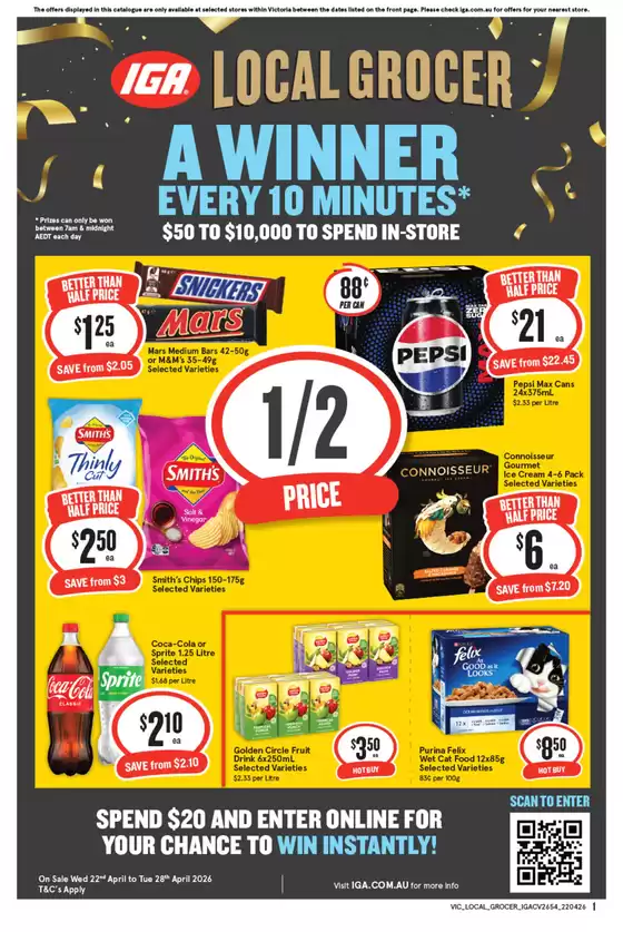 IGA catalogue | Great offer for all customers | 2026-04-22T00:00:00.000Z - 2026-04-28T00:00:00.000Z