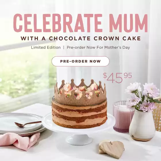 The Cheesecake Shop catalogue | Celebrate Mum | 2026-04-20T00:00:00.000Z - 2026-05-20T00:00:00.000Z