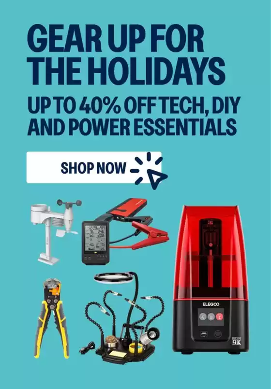 Jaycar Electronics catalogue | Gear Up For The Holidays | 2026-04-20T00:00:00.000Z - 2026-05-04T00:00:00.000Z