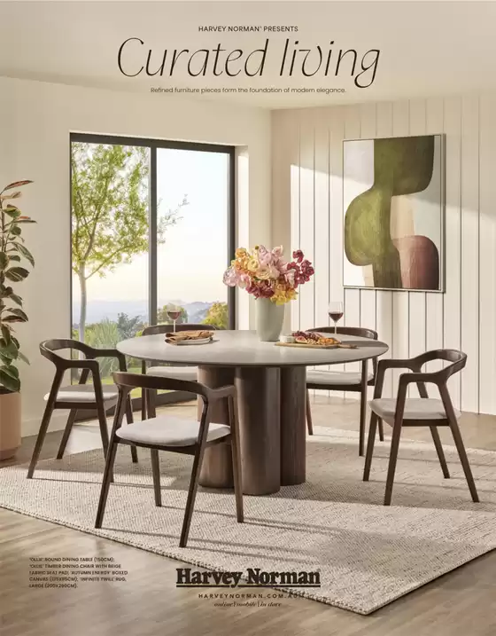 Harvey Norman catalogue | Furniture & Bedding Curated Living | 2026-04-20T00:00:00.000Z - 2026-06-30T00:00:00.000Z