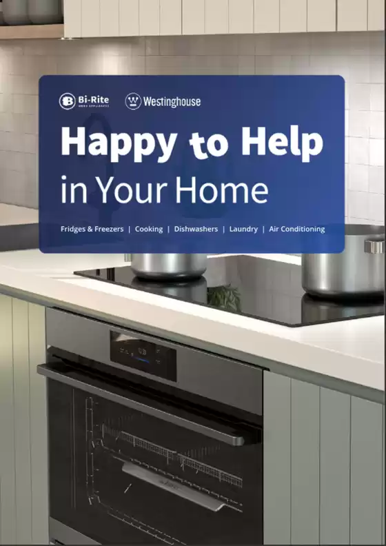Bi-Rite catalogue | Westinghouse Happy to Help in Your Home | 2026-04-21T00:00:00.000Z - 2026-06-30T00:00:00.000Z
