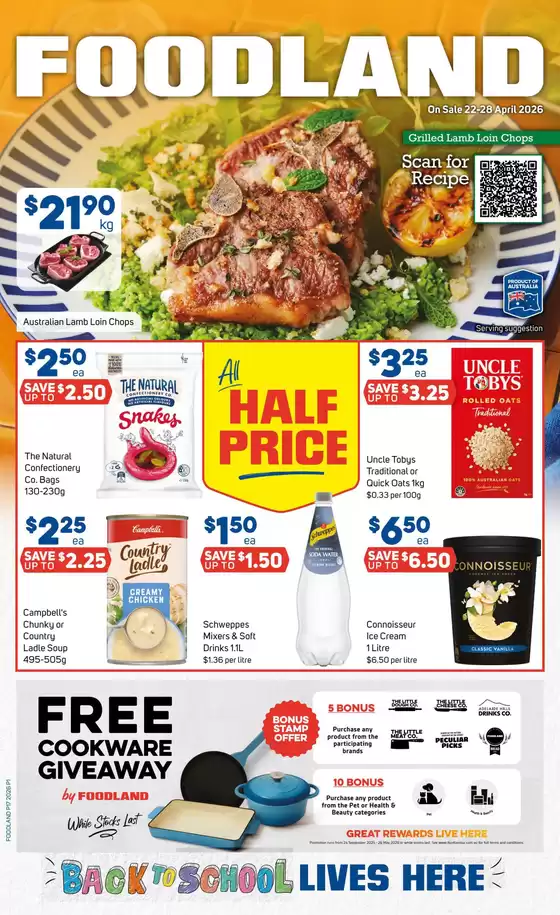 Foodland catalogue in Kurri Kurri NSW | Catalogue Foodland | 2026-04-22T00:00:00.000Z - 2026-04-28T00:00:00.000Z