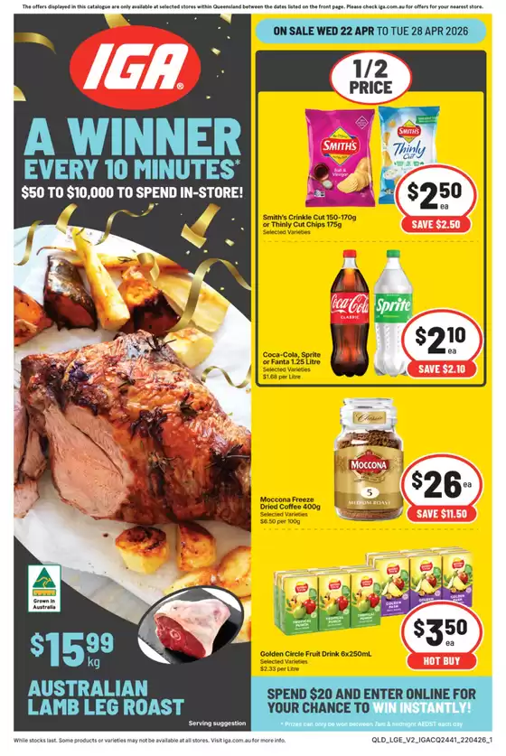 IGA catalogue | Wide selection of offers | 2026-04-22T00:00:00.000Z - 2026-04-28T00:00:00.000Z
