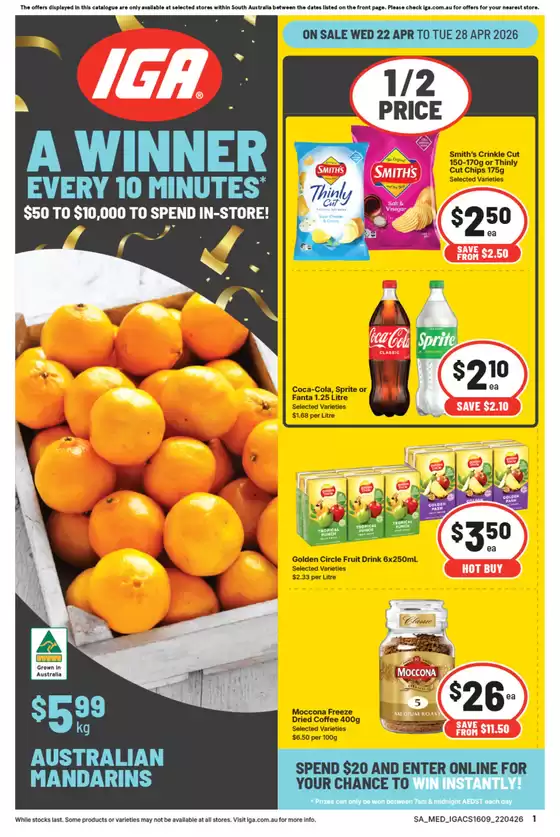 IGA catalogue | Exclusive deals and bargains | 2026-04-22T00:00:00.000Z - 2026-04-28T00:00:00.000Z