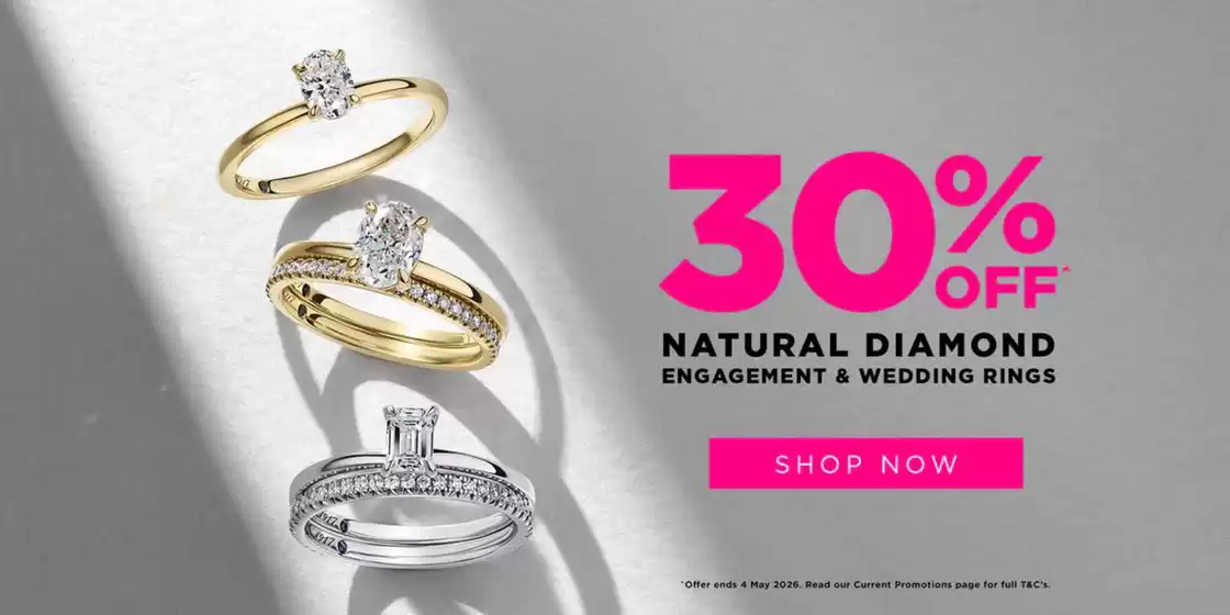 Wallace Bishop catalogue | 30% Off Natural Diamonds | 2026-04-23T00:00:00.000Z - 2026-05-07T00:00:00.000Z