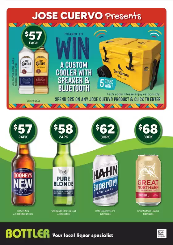Bottler catalogue in Nelson Bay NSW | Top deals and discounts | 2026-04-22T00:00:00.000Z - 2026-05-05T00:00:00.000Z