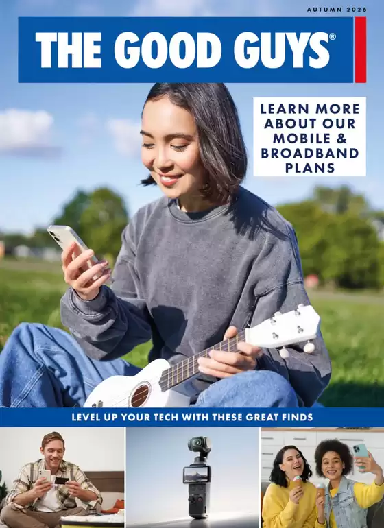 The Good Guys catalogue in Kingaroy QLD | Level Up Your Tech With These Great Finds | 2026-04-24T00:00:00.000Z - 2026-06-30T00:00:00.000Z