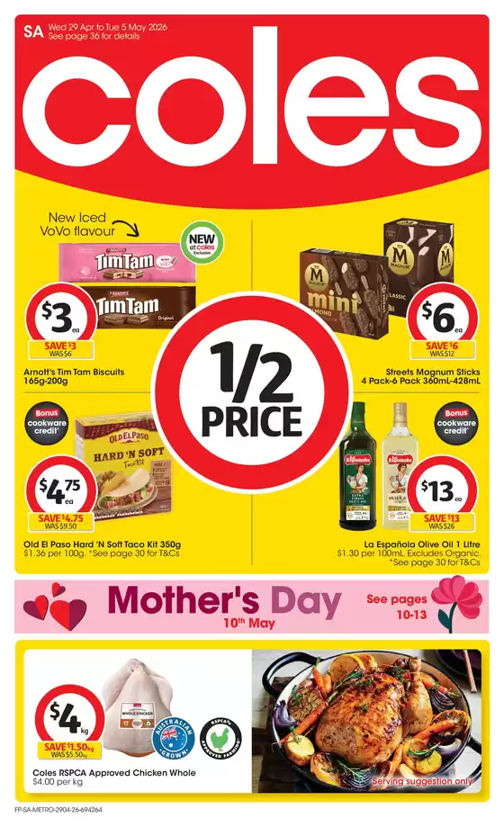 Coles catalogue | Coles Catalogue - 29th April | 2026-04-29T00:00:00.000Z - 2026-05-05T00:00:00.000Z